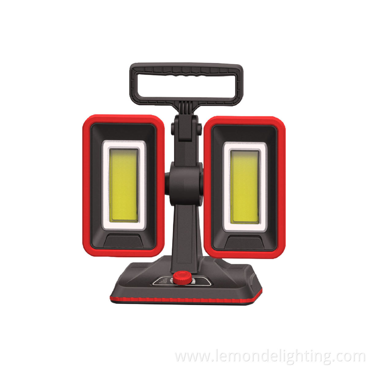 Mobile 360-degree Rotating LED Floodlight